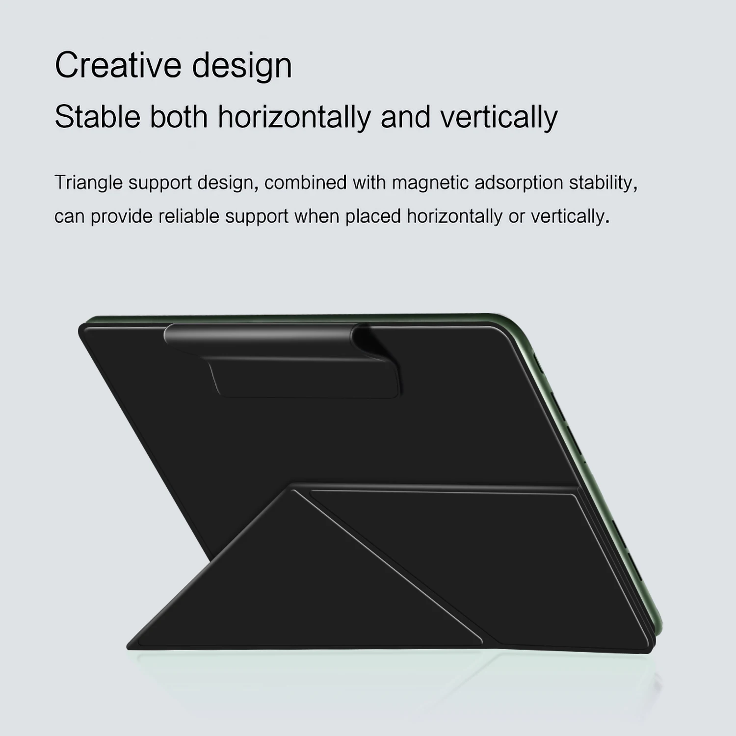 AJIUYU funda magnética inteligente para OnePlus Pad Pro 12,1 pulgadas 2024 funda de cuero PU con soporte abatible para OnePlus Pad 2 funda para tableta de 12,1" - imagen 2