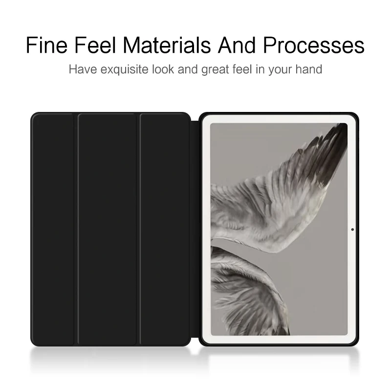 Funda AJIUYU para Google Pixel Tablet 11 pulgadas 2023 funda inteligente carcasa protectora de cuero Compatible con Base de altavoz de carga - imagen 2
