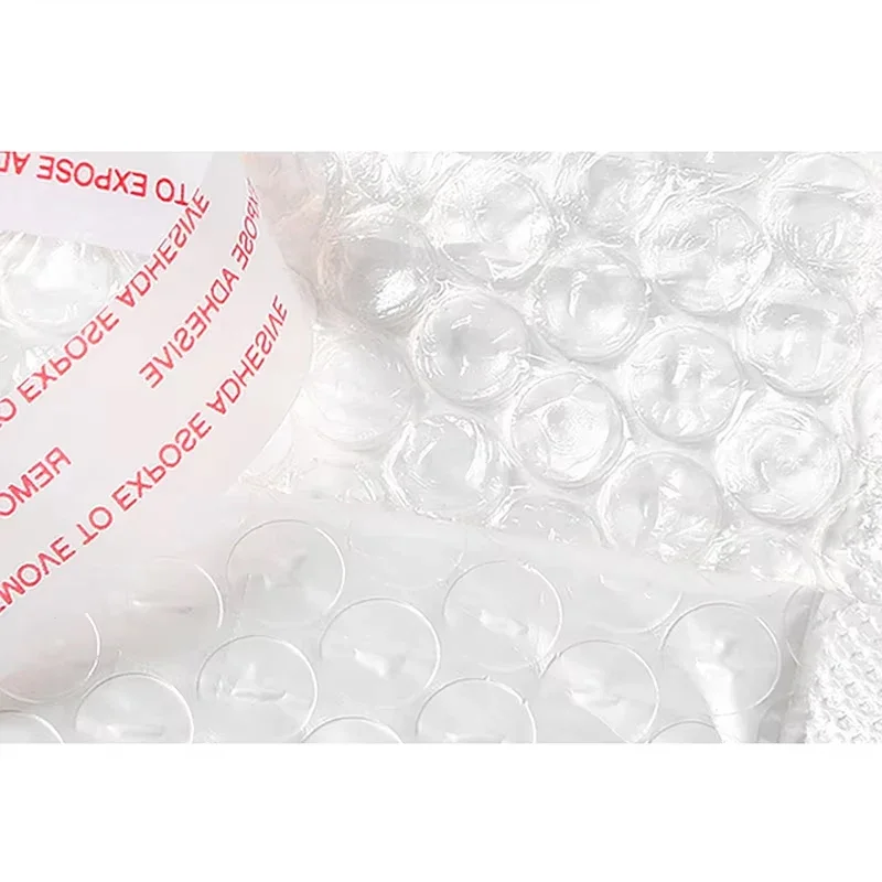 20 piezas tira negra de película de polietileno, sobre acolchado autosellado, bolsa Postal para embalaje de artículos largos, sobre de burbujas - imagen 3