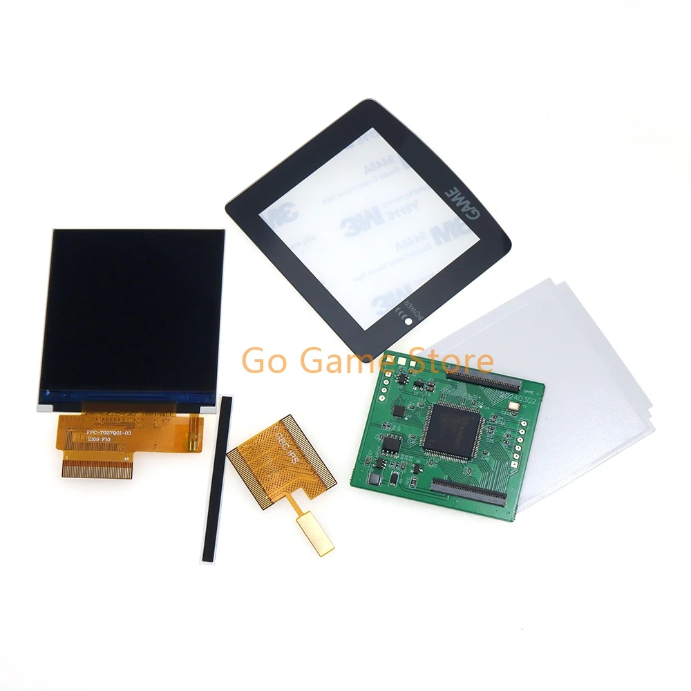 1 Juego para GBC V4.0, fácil de instalar, pantalla LCD IPS de alto brillo de 2,6 ", adecuada para Nintendo Gameboy Color GBC - imagen 4