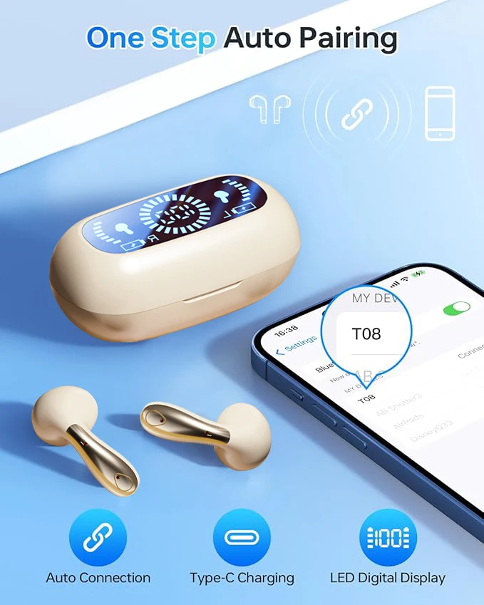 Para Samsung Buds Faith Galaxy buzz fe auriculares inalámbricos Samsung auriculares Bluetooth Motorola Google pixel Apple iPhone - imagen 3