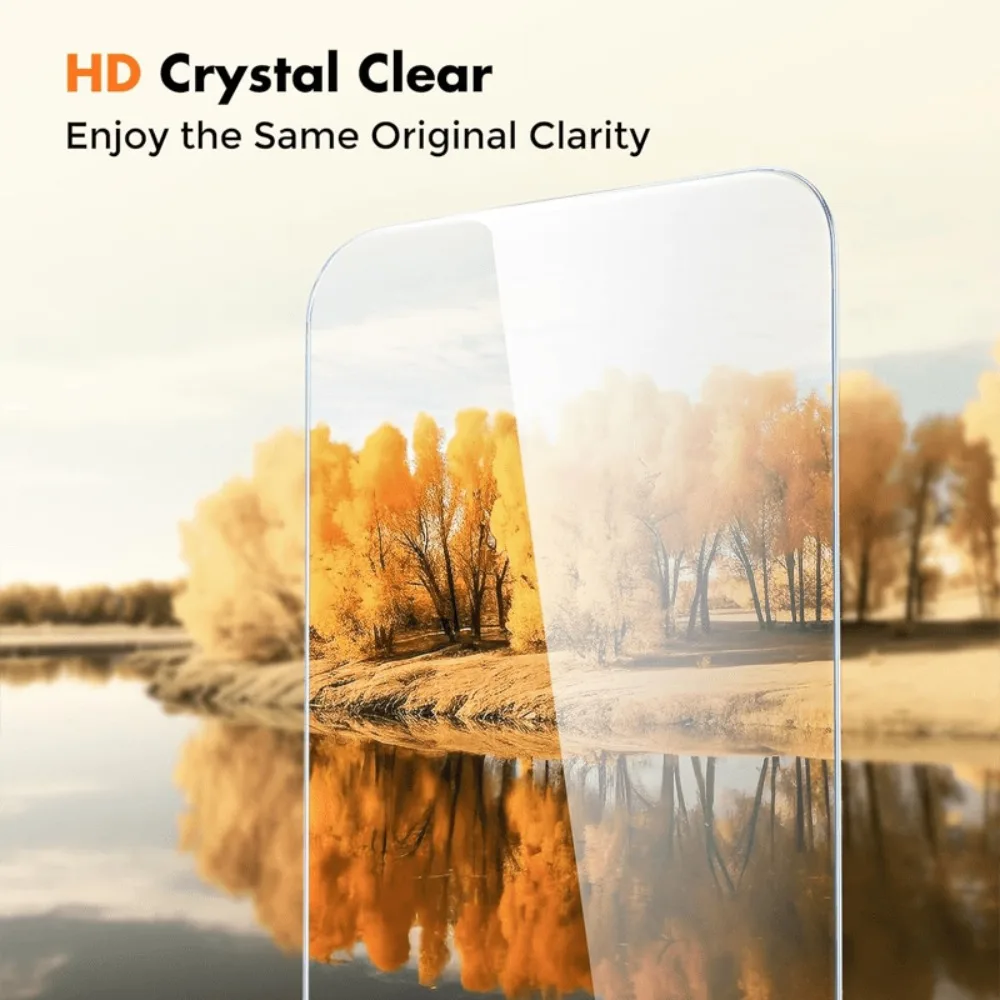 Vidrio templado de cubierta completa 6 en 1 para iPhone 17 16 15 14 Pro Max 16e Glass de lente de cámara de aire para iPhone 13 12 11 Pro 14 15 16 Plus - imagen 3