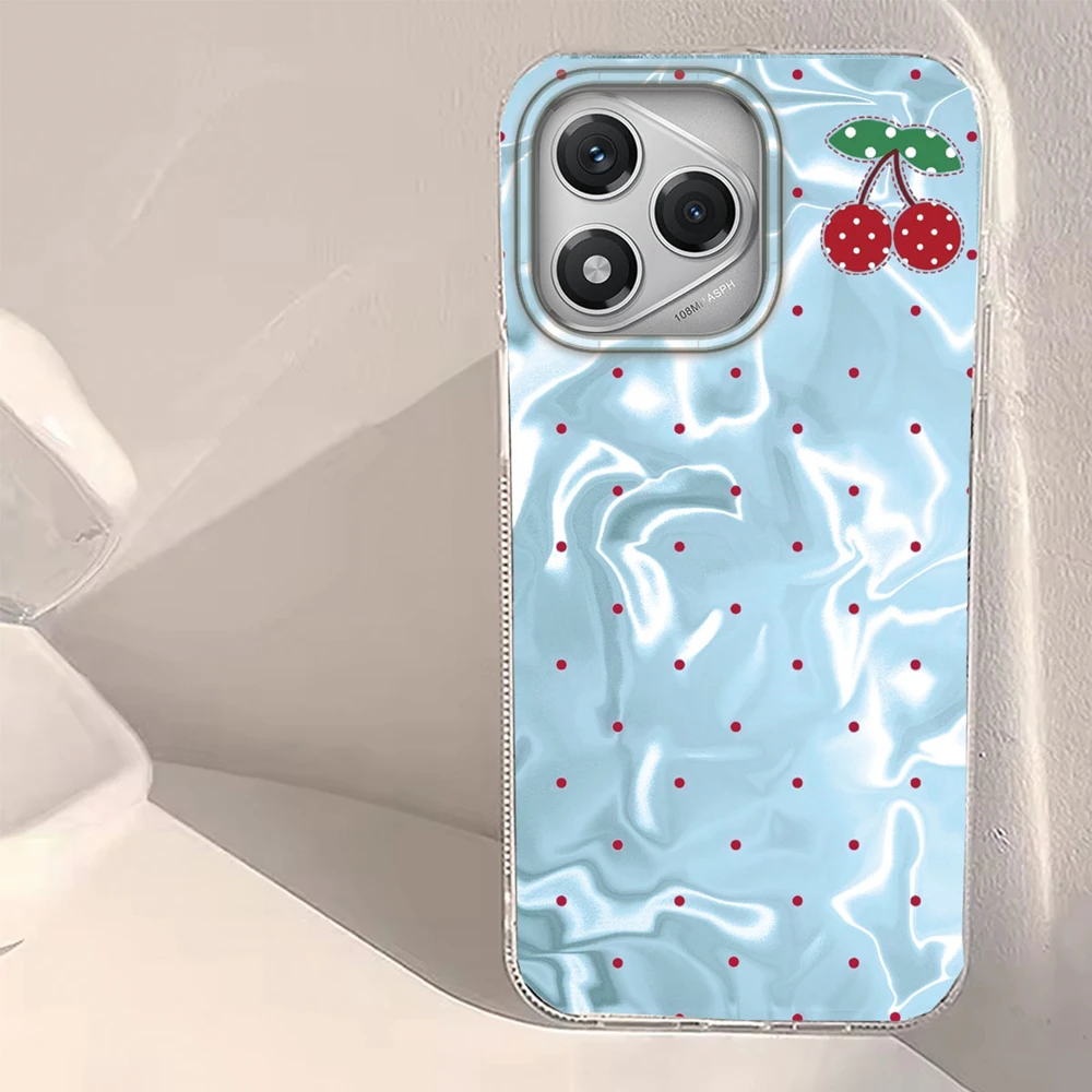 Funda de teléfono para mujer y niña, fruta, cereza roja, para Honor 400, 200, 90 Smart Pro Magic7 6 5 70 Lite X9a X9c X8b X8a X8c X7c X7B X6c - imagen 5