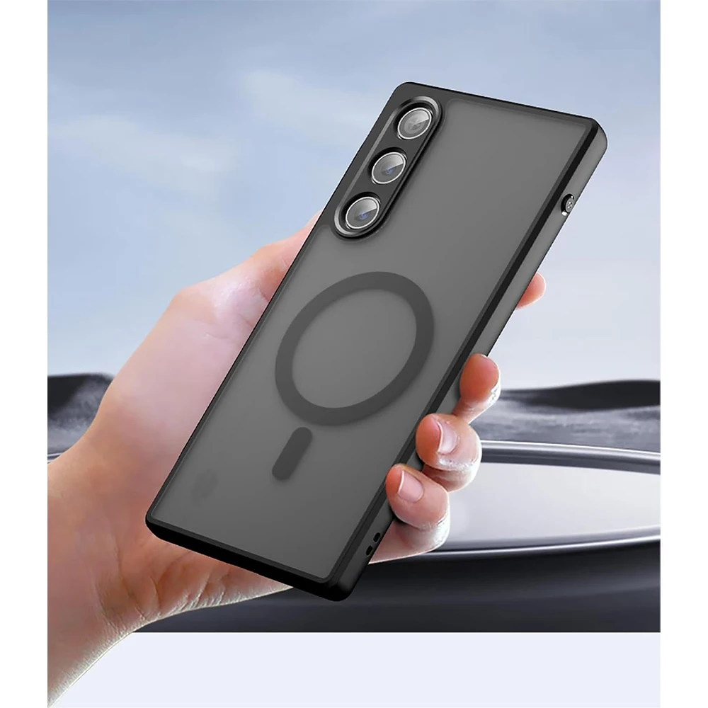 Funda para Magsafe, funda trasera dura mate inalámbrica magnética para teléfono ZTE Red Magic 11 10 Pro Air 9 9S 8S 8 Plus - imagen 4