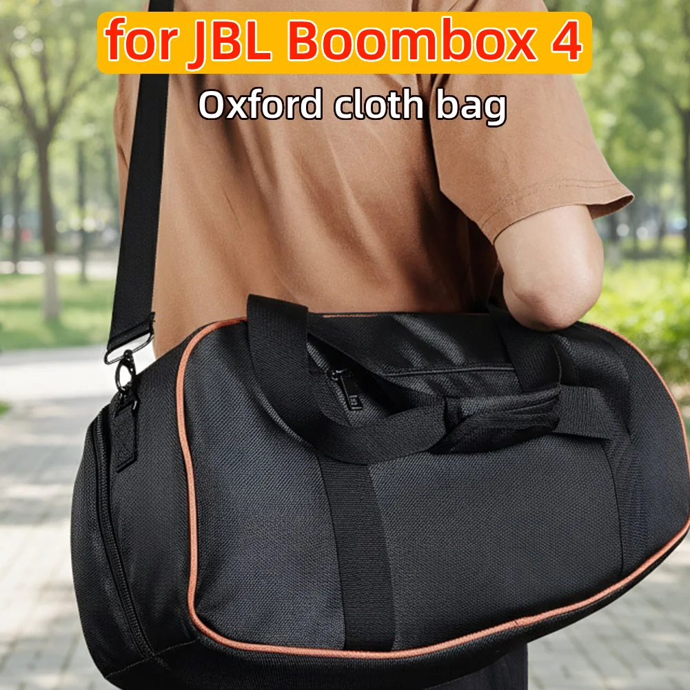 Funda protectora dura para JBL Boombox 4, organizador de almacenamiento de viaje impermeable con correa para el hombro, accesorios de repuesto - imagen 2