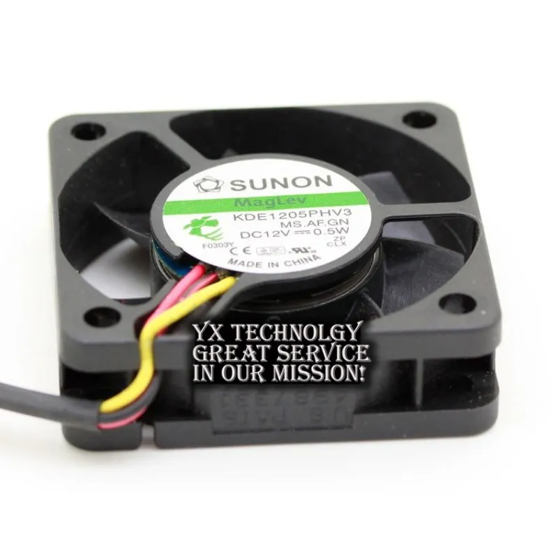 Ventilador de refrigeración silencioso para SUNON KDE1205PHV3, 5015, 50mm, 0,5 W, 12V, Maglev - imagen 2