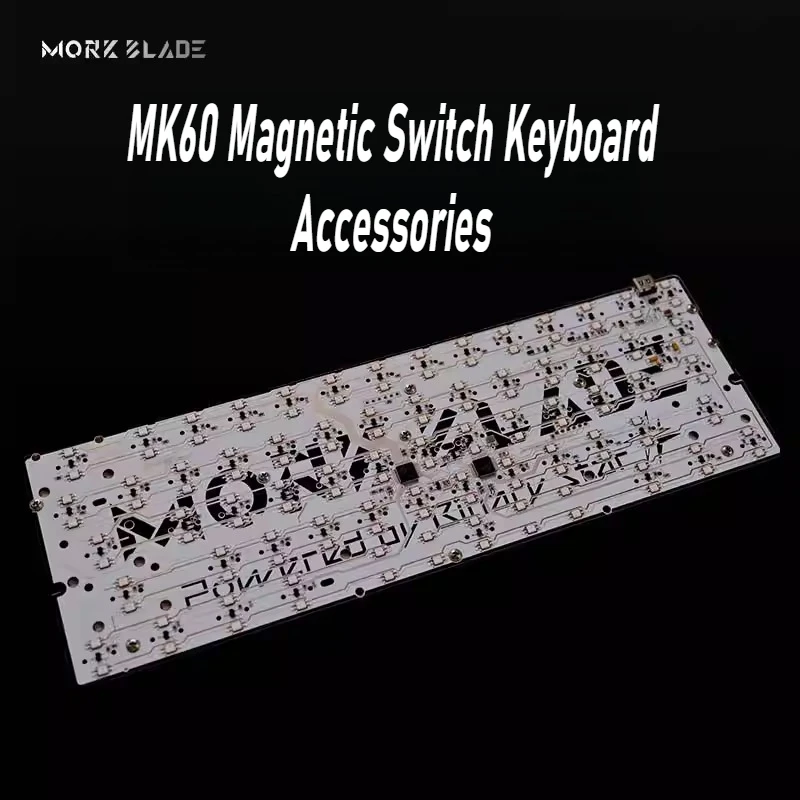 Morkblade MK60 teclado PCB posición de lámpara Dual 0,001mm personalizado MK60 interruptor magnético accesorios de teclado Compatible con funda GH60