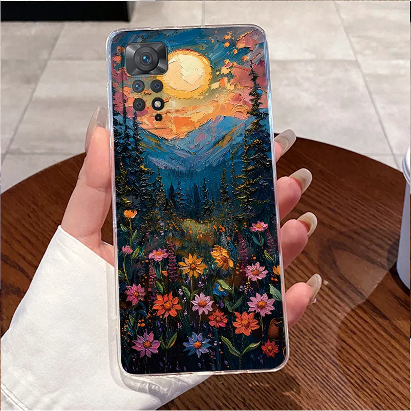 Para Xiaomi Redmi Note 12 Pro 4G funda de teléfono de lujo lindo conejo de amor divertido TPU transparente suave silicona a prueba de golpes cubierta transparente - imagen 3