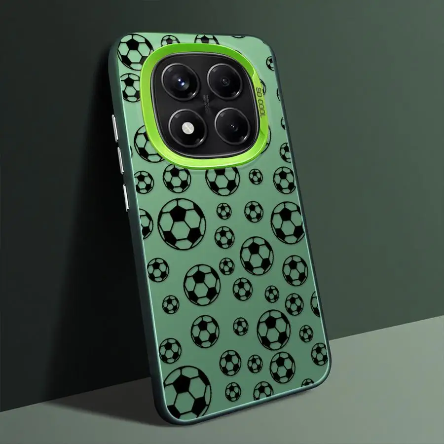 Funda para Xiaomi Redmi Note 13 12 11 11s 9s 10s 10Lite 14 Pro Plus 12s funda trasera para teléfono divertido fútbol - imagen 5