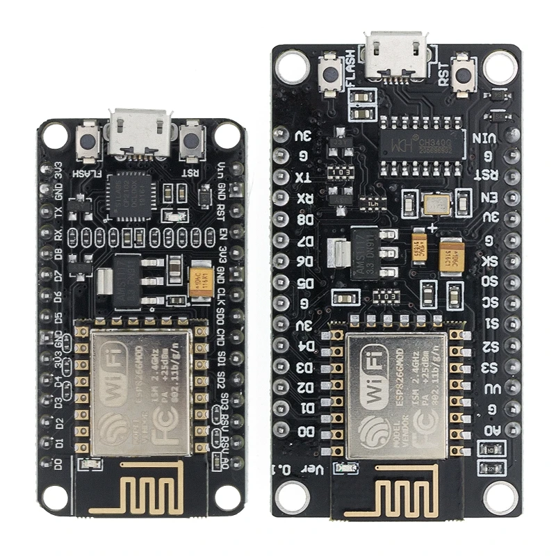 Módulo inalámbrico con antena de pcb, base para tablero de desarrollo de Internet de las Cosas, CH340/CP2102 NodeMcu V3 V2 Lua WIFI, ESP8266 ESP-12E