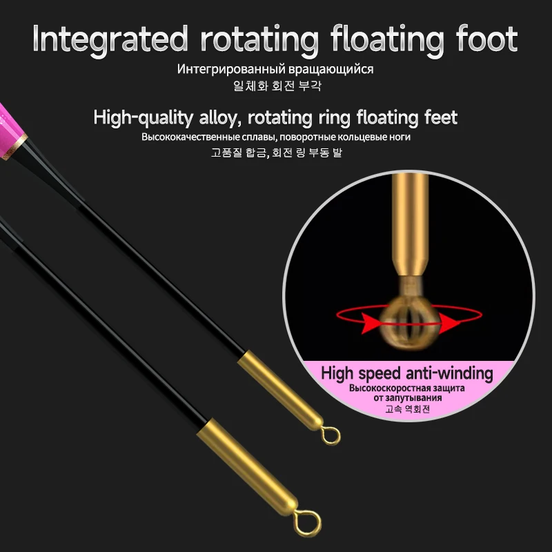 Flotador de pesca luminoso, 1 unidad, 1 tubo flotante, 1 USB + 1 CR425 recargable + 1 bolsa, ganchos, Sensor de gravedad, boya luminosa, herramientas de pesca - imagen 5