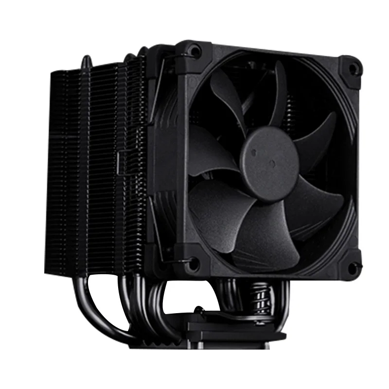 Noctua-enfriador de CPU NH-U9S Chromax, Torre Negra, 5 tubos de calor, NF-A9, 120mm, PWM, ventilador silencioso, para LGA1700 115X AMD AM5 - imagen 2