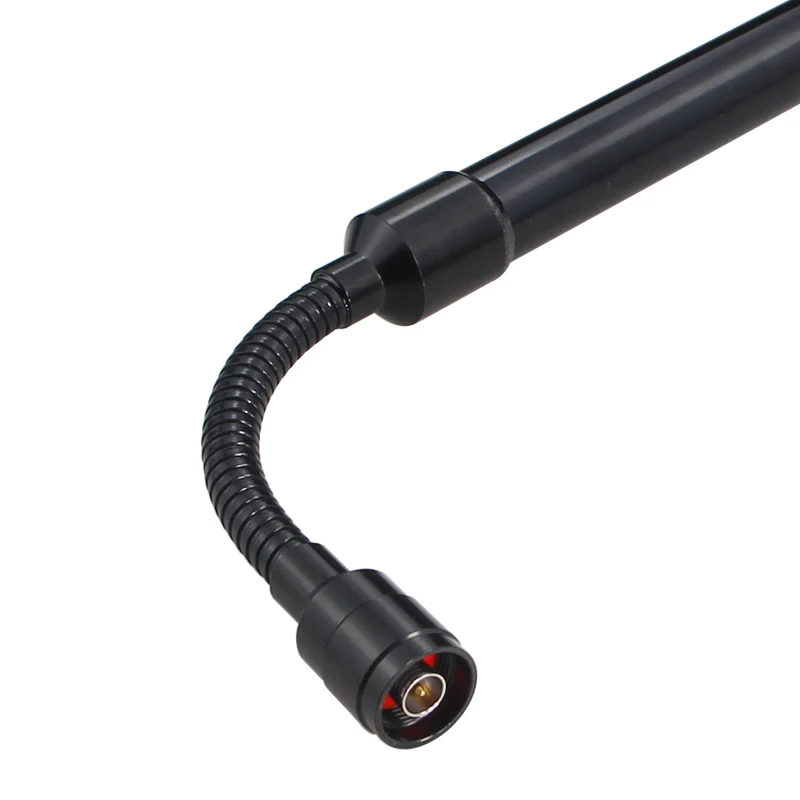 Antena LoRa de cuello de cisne de 433MHz antena omnidireccional de fibra de vidrio de alta ganancia 450-470MHz 470-510MHz 600MHz antena N macho - imagen 4