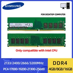 Samsung Memoria RAM DDR4 DIMM para PC de sobremesa Intel
