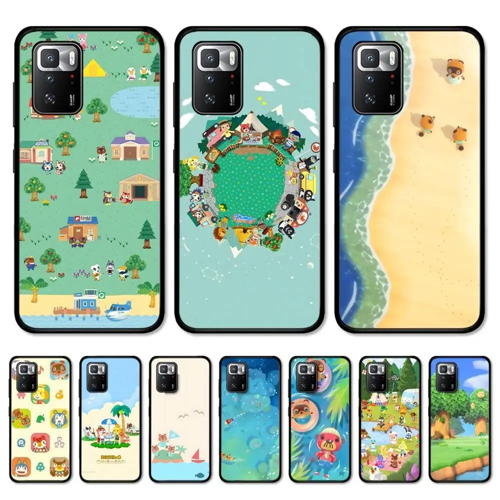 Funda de teléfono A-Animal C-Crossing para Redmi Note 4X5 A 6 7 8 T 9 9S 10 11 11S 11Epro Poco M3 pro - imagen 4