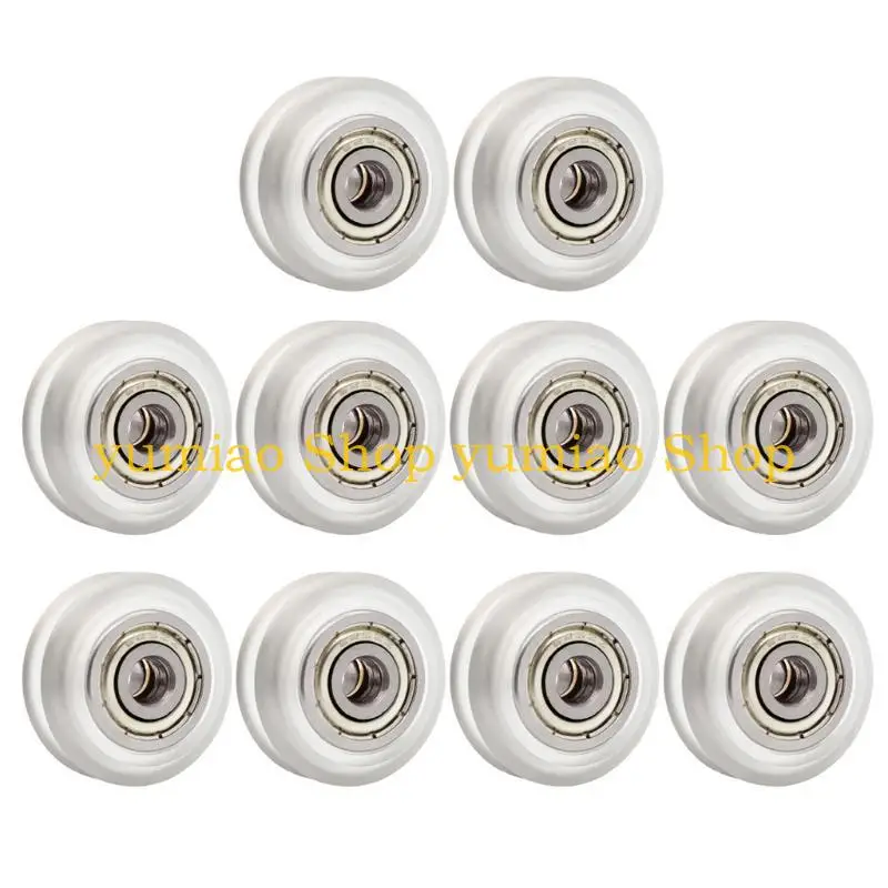 587b 10pcs Mini Wheel Hard Mini Wheel para Sistema riel lineal V-lot - imagen 5