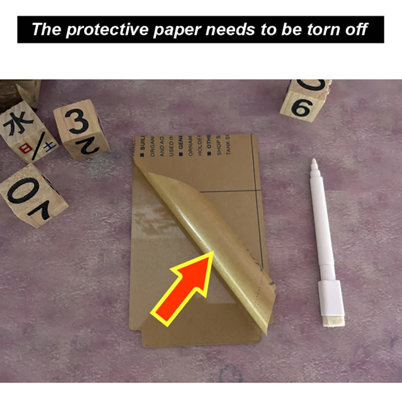 Tablero de mensajes, lámpara de luz nocturna, tablero de escritura para niños, luces Led, luces nocturnas acrílicas transparentes 3D para dormitorio y escritorio - imagen 4