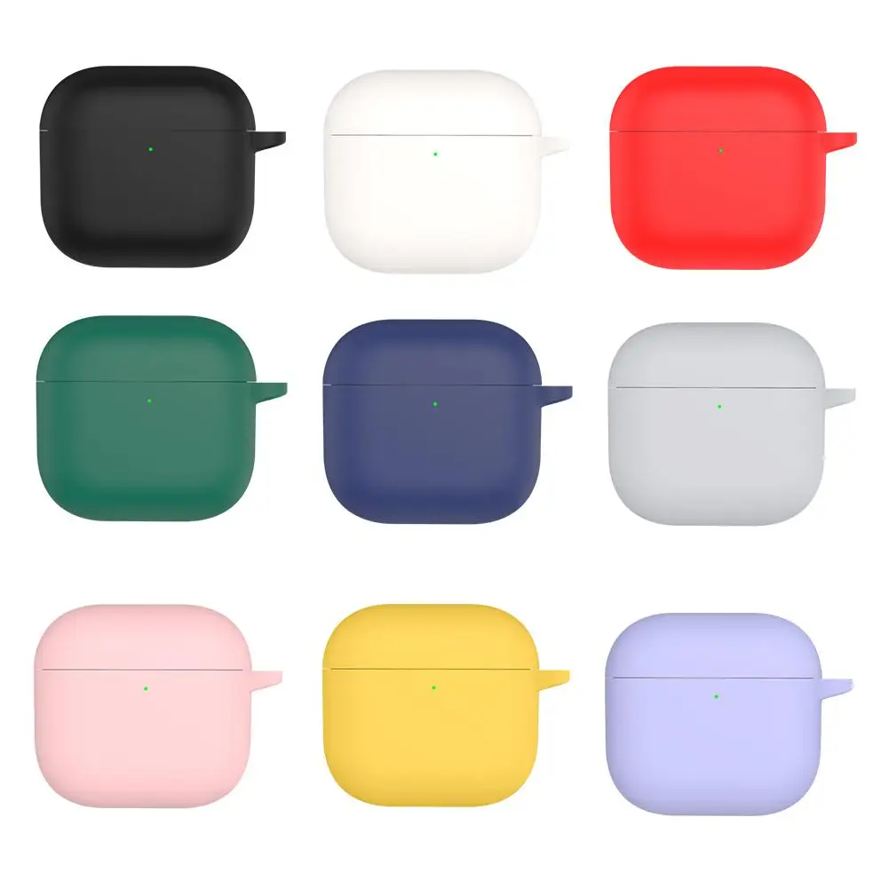 Para Apple para Airpods 4 funda para auriculares 2024 funda de silicona de 4 generaciones funda de carga anticaída para Apple Airpods 4 - imagen 5