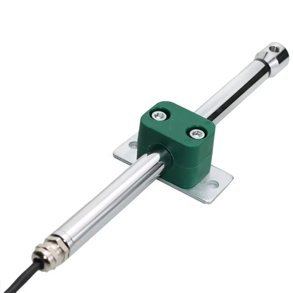 Sensor térmico de velocidad del viento de 0-30 m/s, transmisor de volumen de aire de acero inoxidable, Detector de velocidad del viento, probador de velocidad de alta precisión