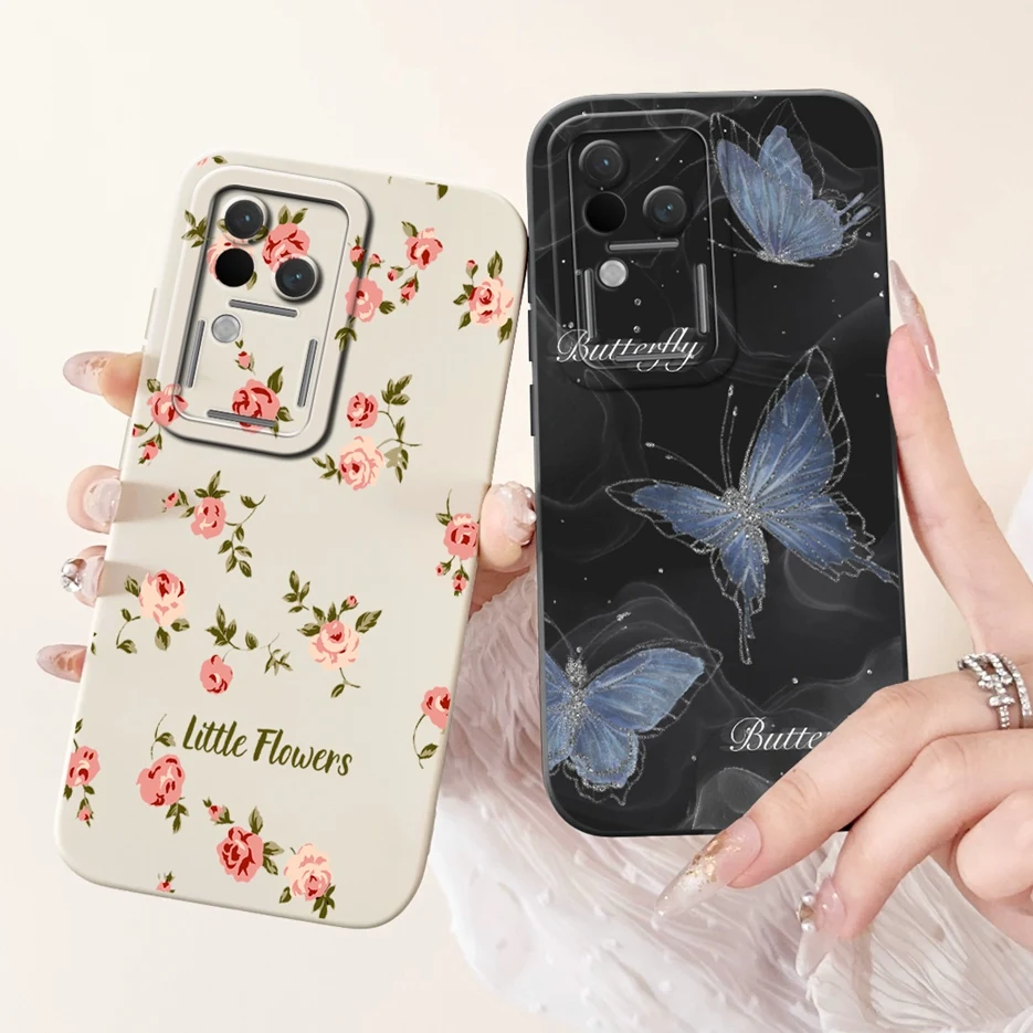 Para Vivo V30 funda VivoV30 Pro V2318 V2319 cubierta pintada de caramelo de lujo funda Phne de silicona suave para Vivo V30 Pro V 30 Fundas parachoques - imagen 5