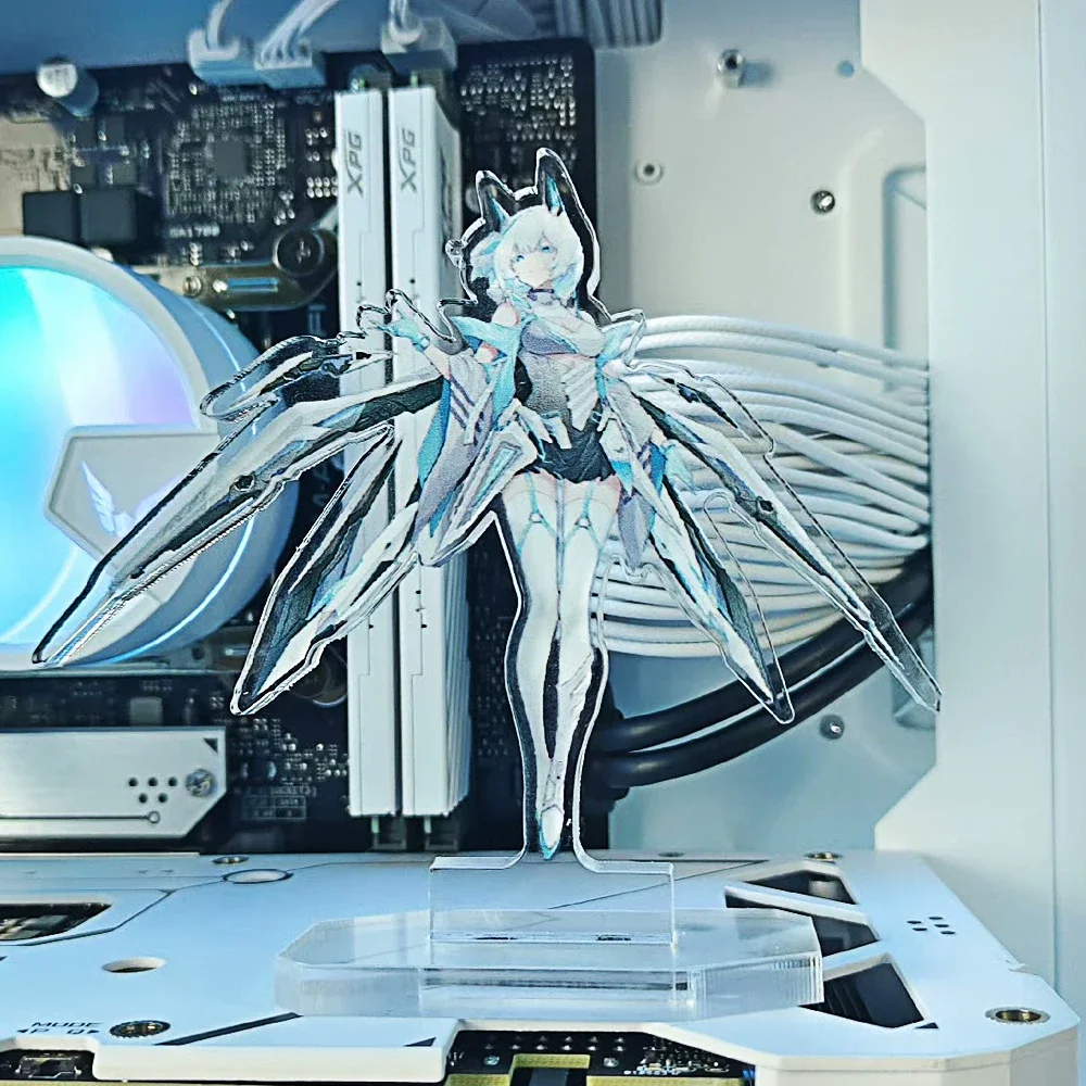 Figura de gabinete de jugador ARGB ROG RO, adornos de creencia de funda de Helios DIY 5V 3PIN AURA SYNC accesorios de PC - imagen 3