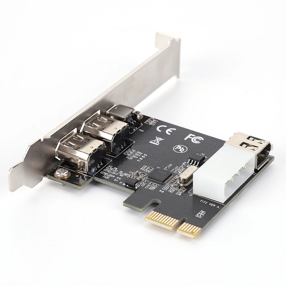 Tarjeta de captura de vídeo PCI-E 1X a 16X 1394 DV, adaptador Firewire de 6 pines a 4 pines, 3 puertos, controlador gratuito, accesorio de ordenador de escritorio - imagen 2