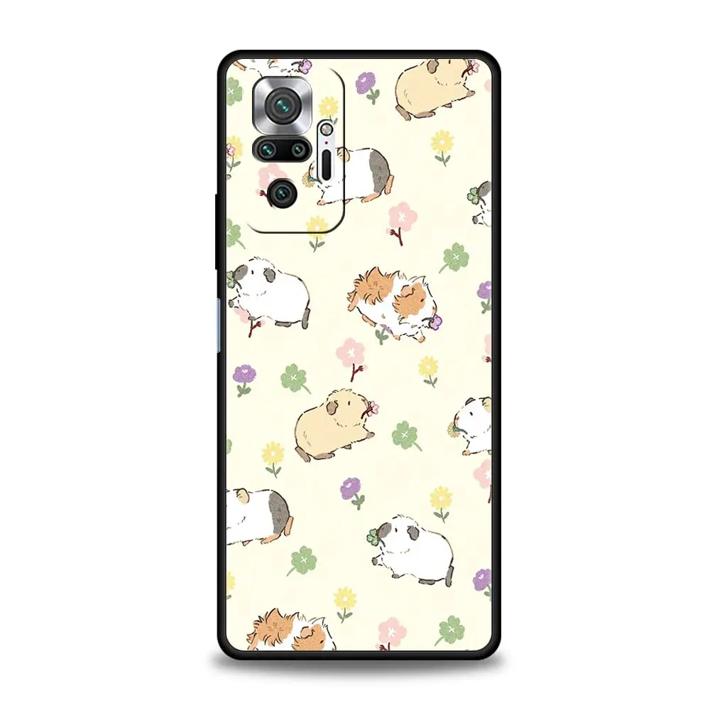 Animal conejillo de indias Cavy funda de teléfono para Xiaomi Redmi Note 14 13 12 5G 11 10 Pro Plus 4G 9S 9 14C 13C 12C 10C 9C 9A cubierta suave - imagen 5