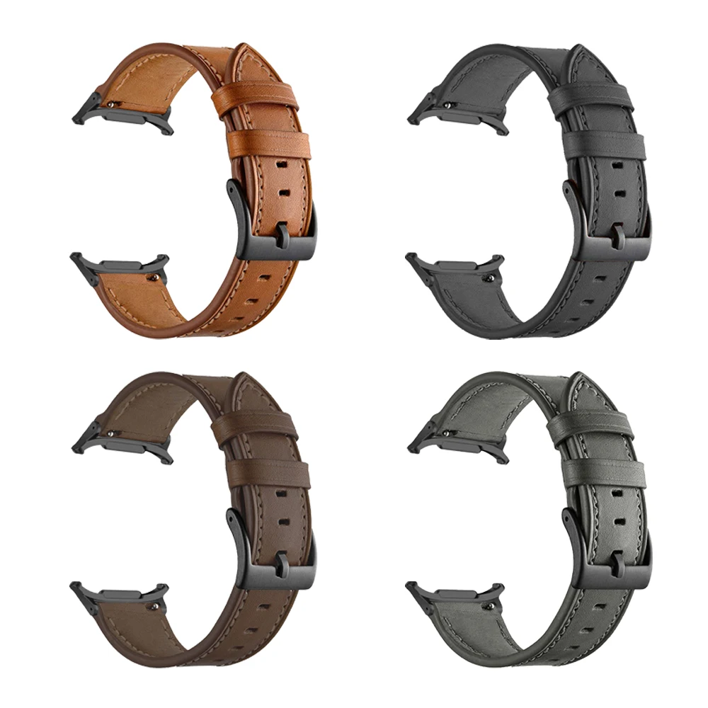 Correa de cuero sintético para Samsung Galaxy Watch 8, pulsera clásica de 40mm y 44mm para Samsung Watch 8, Correa de reloj clásica - imagen 5