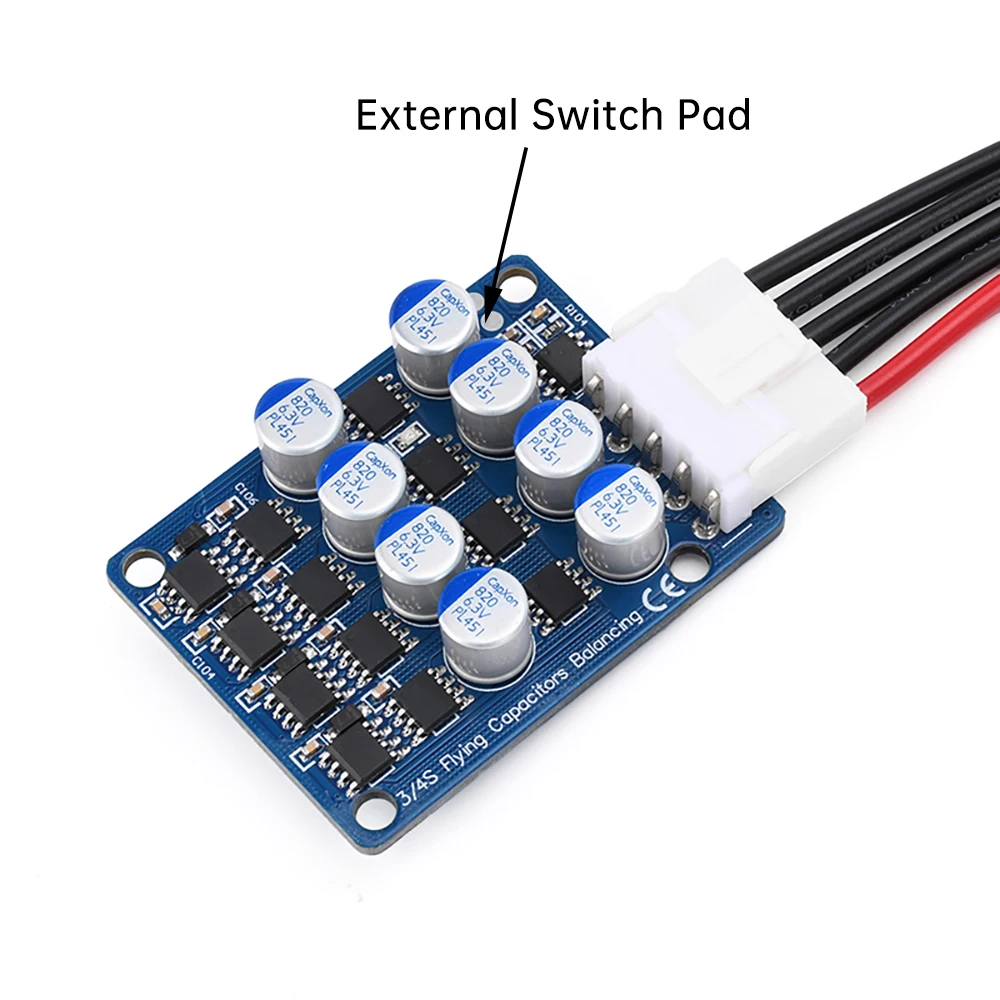 Placa equilibradora de ecualizador activo, condensador de energía de batería de litio Lifepo4 LTO, 3A, 4S, 6S, 8S, BMS - imagen 4