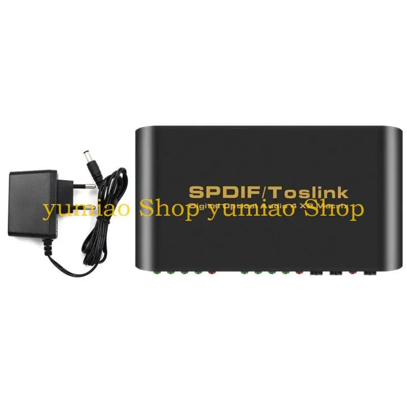 Conmutador matrices 4x2 sonido óptico universal 587B para múltiples dispositivos digitales