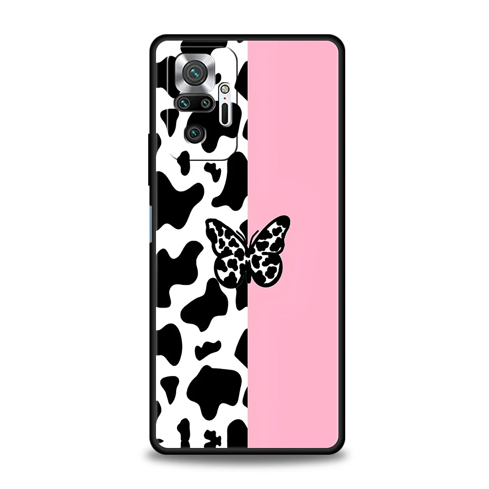 Funda de teléfono con ojos de leopardo florales para Xiaomi Redmi Note 14 5G 13 12 10 11 Pro Plus 4G 14C 13C 12C 10C 9C funda suave de TPU - imagen 3
