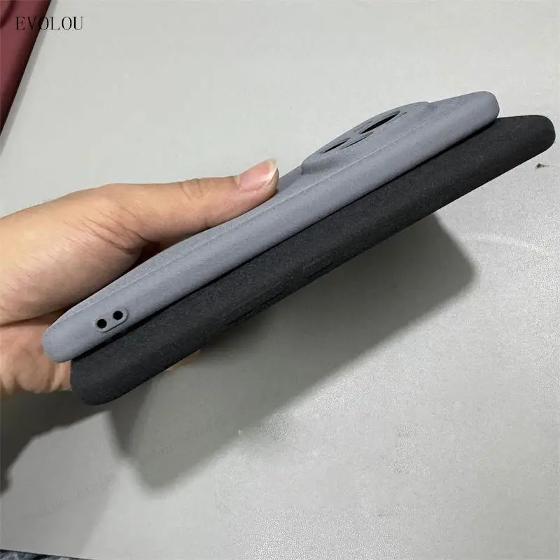 Para Honor Magic 6 Pro Magic6 Slim Sandstone silicona a prueba de golpes funda trasera suave para Honor Magic 6Pro mate TPU Protector parachoques - imagen 3