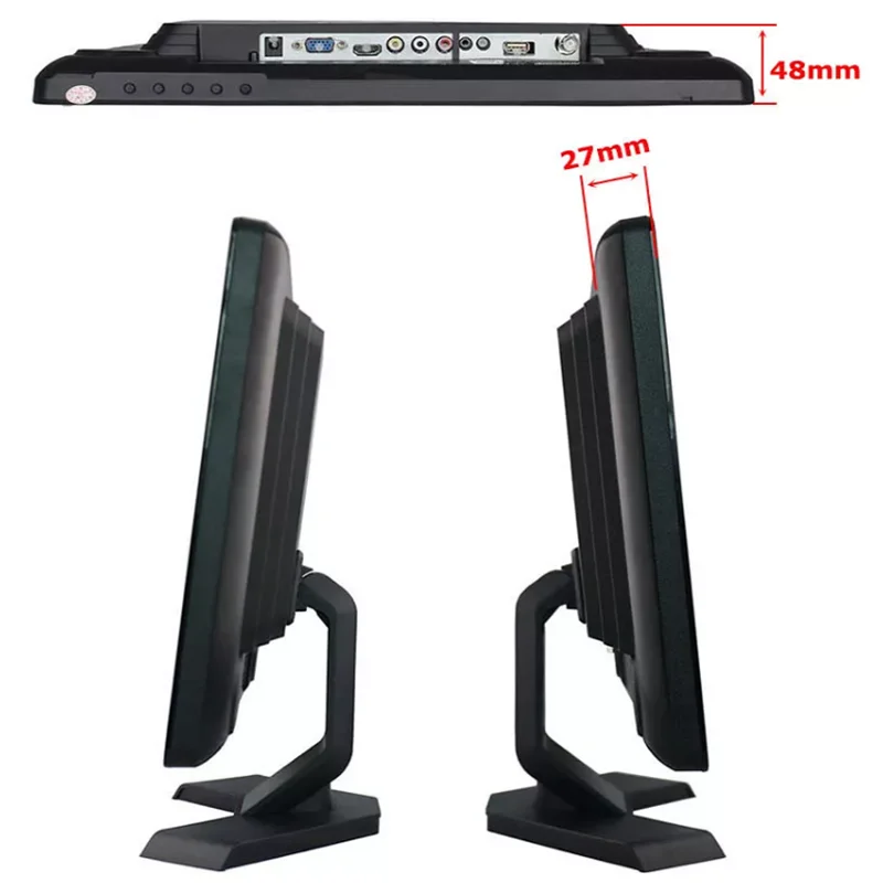 ZHIXIANDA-pantalla externa para ordenador portátil, Monitor POS de 17 pulgadas 1280x1024 16:9 TFT-LCD - imagen 4