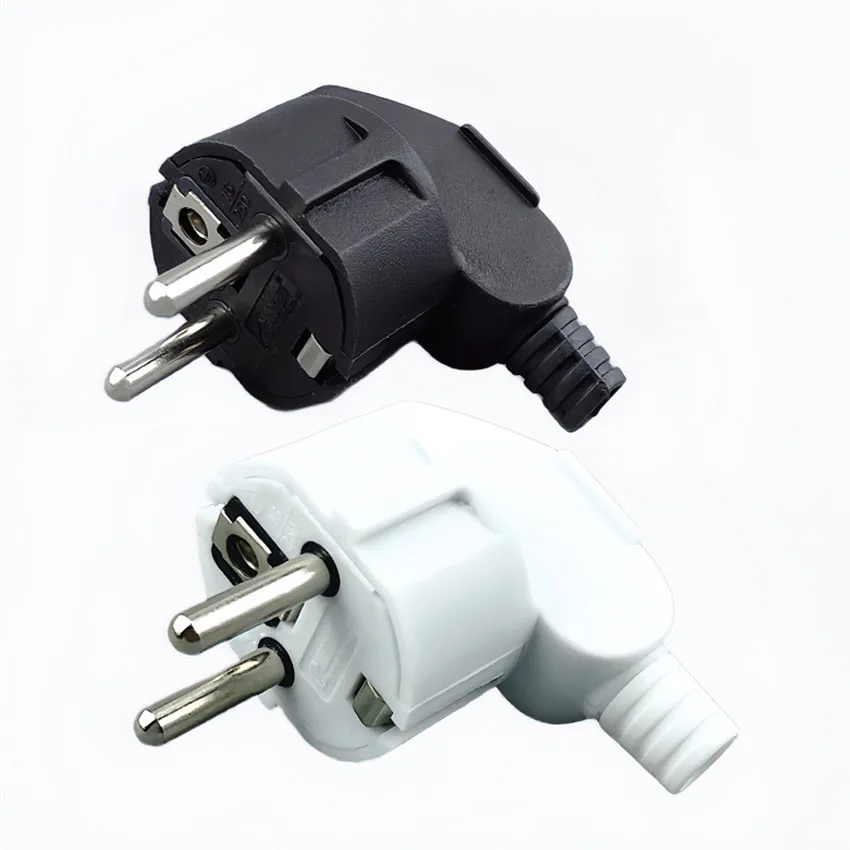 16A UE 4,8mm AC enchufe recargable de energía eléctrica macho para enchufes de cable adaptador de enchufes conector de cable de extensión - imagen 4