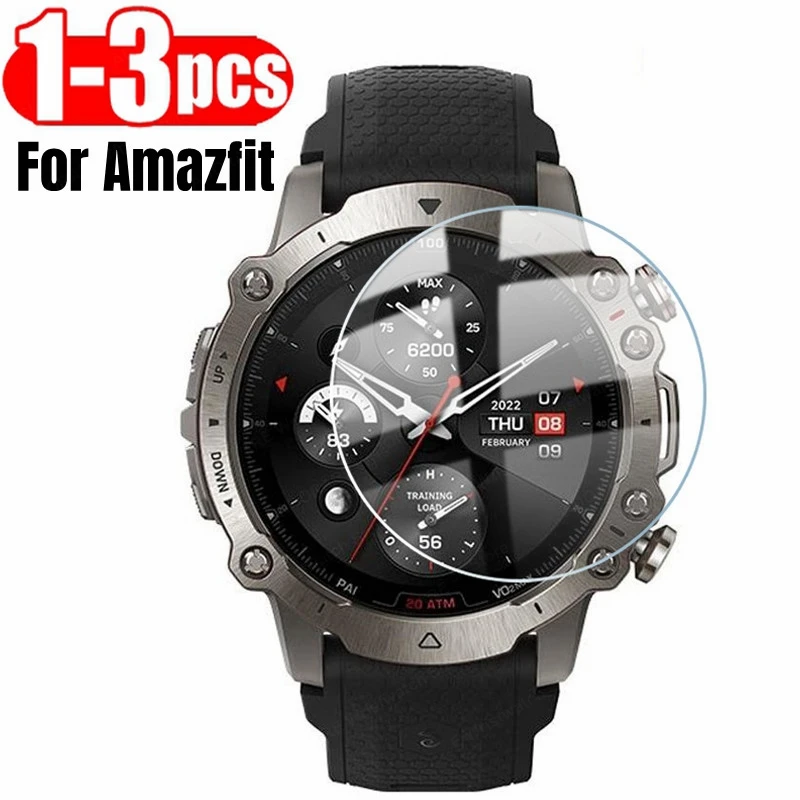 3 uds reloj de vidrio templado para Huami Amazfit Falcon SmartWatch película protectora de pantalla para Huami Amazfit Falcon