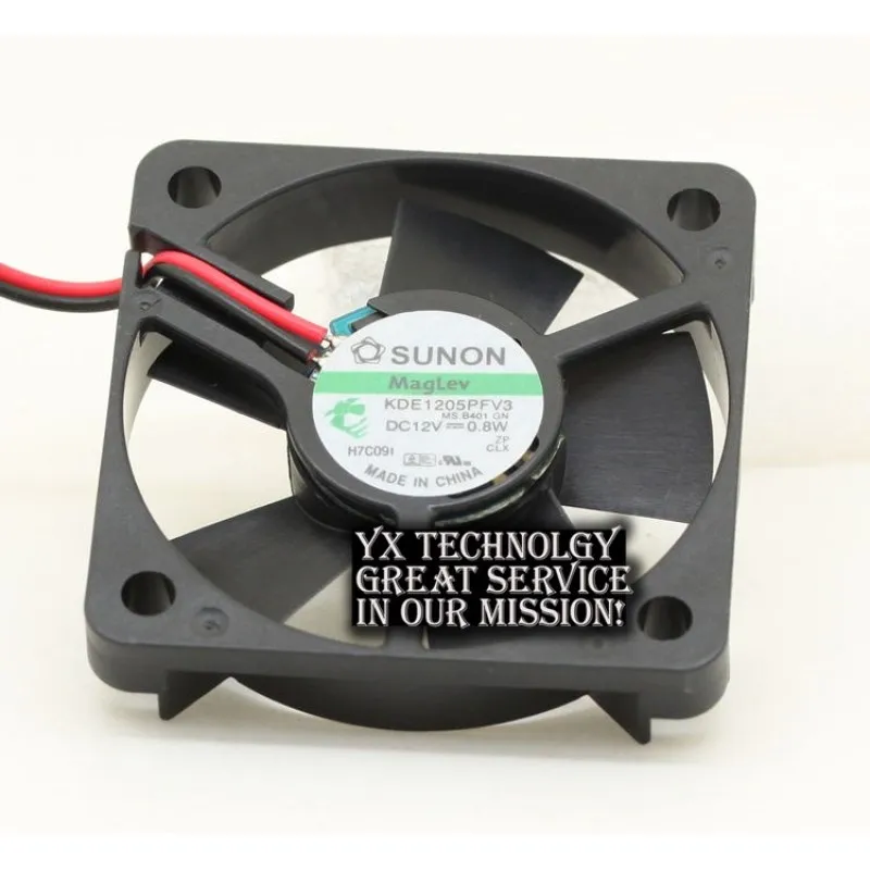 Ventilador de refrigeración ultrasilencioso para SUNON KDE1205PFV3, 12V, 0,8 W, 5010, 50mm, 50x50x10mm - imagen 5