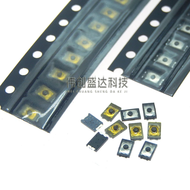 20/50/100 Uds 2x3x0,6 U interruptor de botón táctil tacto 4 pines Micro interruptor SMD Mini película delgada interruptor táctil de luz - imagen 4