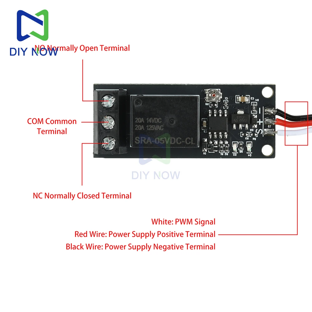 Control remoto para modelos de aviones, coches, barcos, Pwm, relé de interruptor electrónico, 5-18v, Control de luz de navegación, tiempo de retardo ajustable - imagen 5