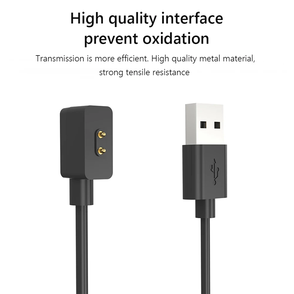 Cable de carga de 1m, Accesorios inteligentes, cargador magnético USB, múltiples protecciones, adaptador de corriente para Mi 8 Pro/8/Redmi Band 2/Active 3 - imagen 5