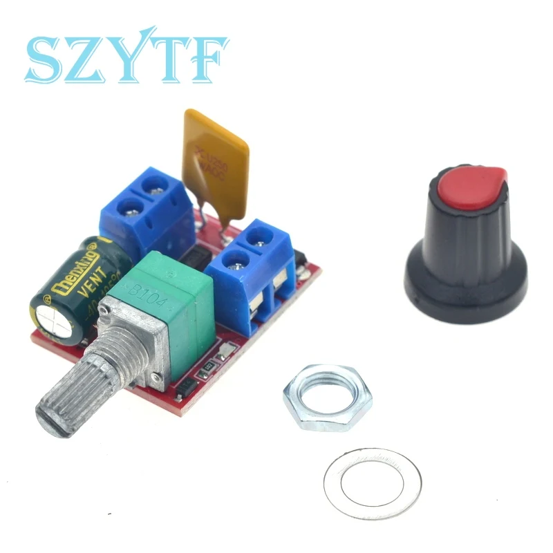 Regulador de Motor PWM DC, interruptor de Control de velocidad, 5V-35V, 5A, función de interruptor, atenuador LED