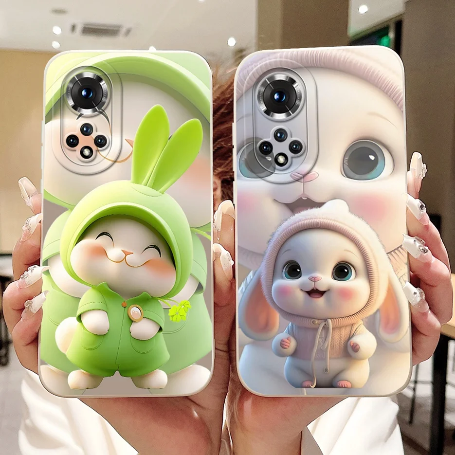 Para Honor 50 Pro funda RNA-AN00 moda caramelo pintado cubierta suave silicona mate funda de teléfono para Honor 50 Honor50 Pro Fundas parachoques - imagen 4