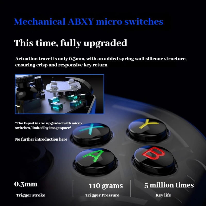 Controlador de juego Magic Dragon Hall, disparador lineal, Micro botón, programación Macro, plataforma múltiple para interruptor de Pc, accesorios de juego Ps4 - imagen 3