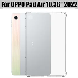 OPPO Pad Air – Funda TPU Transparente Antigolpes para Tablet