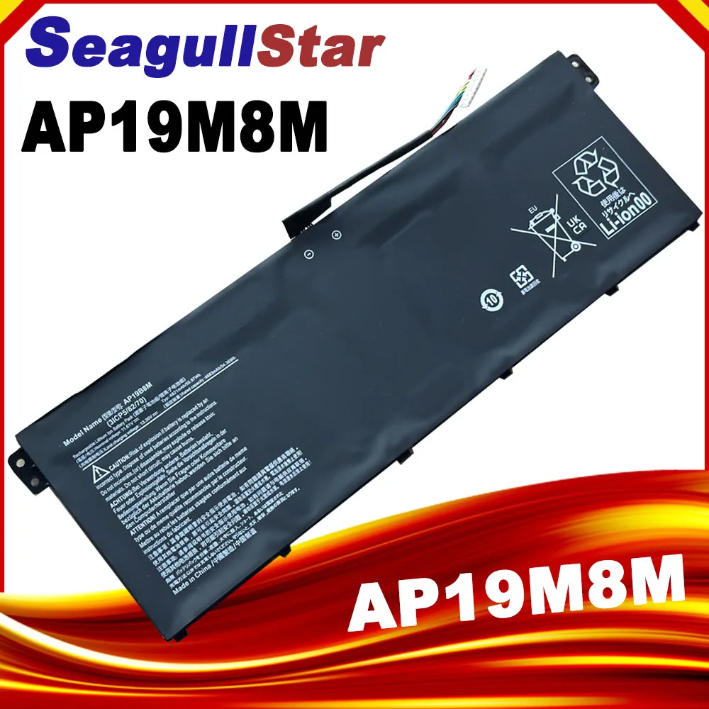 AP19B8M batería del ordenador portátil para la serie Acer Swift 3 SF314-59 para TravelMate P4 TMP414-51 serie KT0030G024 11,61 V 4821mAh