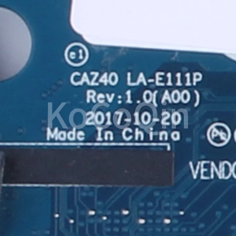 LA-E111P para la placa base del cuaderno Dell Latitude 5289 7389 04T8FJ 0PTJYM 0XY712 0J9XP9 i3i5i7 7th RAM 4/8/16GB - imagen 4