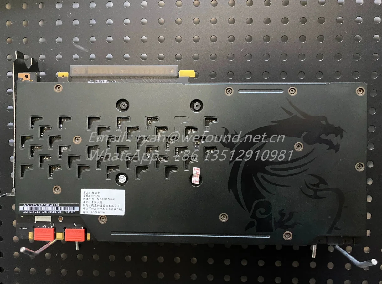 GPU para tarjeta gráfica MSI Series GTX 1070 GAMING X 8G - imagen 3