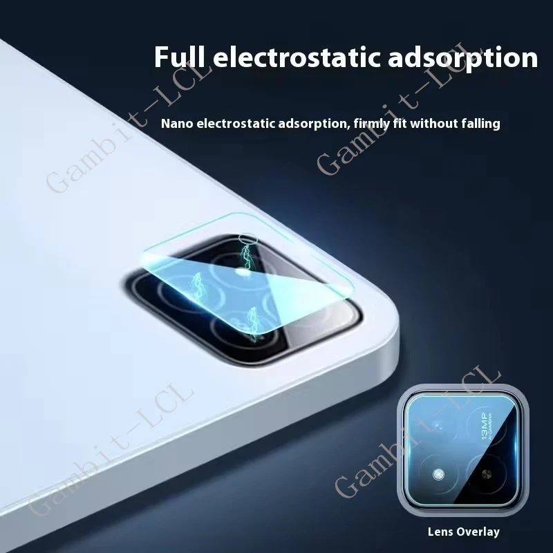 Lente de cámara 9H para Xiaomi Pad 7 Pro 11,2 "vidrio templado en XiaomiPad7Pro Pad7Pro Pad7 7Pro película protectora de pantalla trasera - imagen 2
