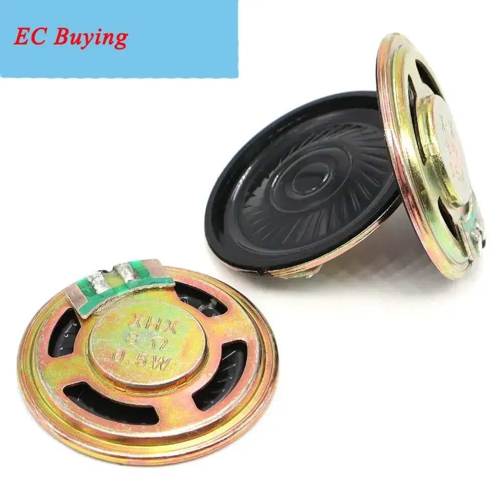 2 unids/lote 36MM 8O hm 0,5 W nuevo altavoz ultrafino 8 Ohms 0,5 vatios 0,5 W 8R diámetro del altavoz 36 MM 3,6 CM espesor 5MM - imagen 5