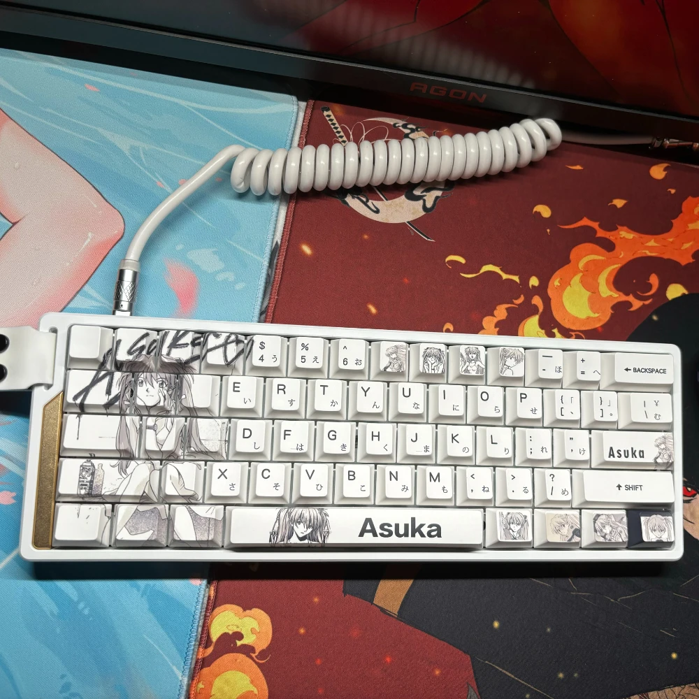 Asuka Themed Keycap
