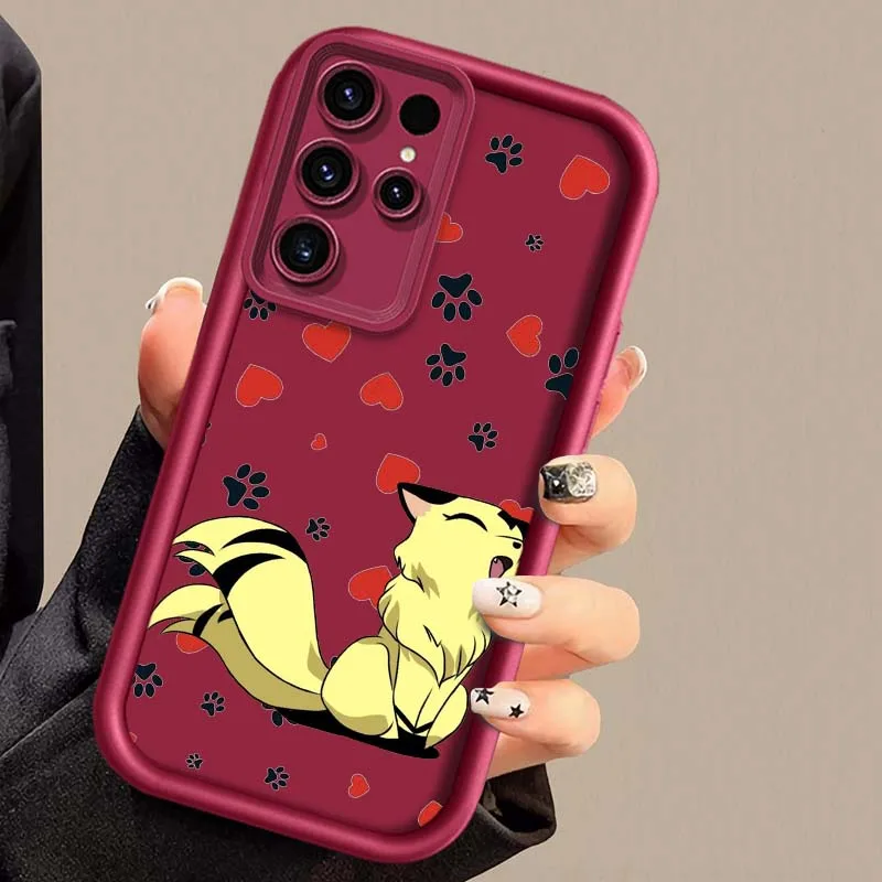 Funda para Teléfono Inuyasha Kirara Anime para Samsung Galaxy S25 S24 S23 S22 S21 S20 Ultra Plus FE 5G Eye Ladder - imagen 5